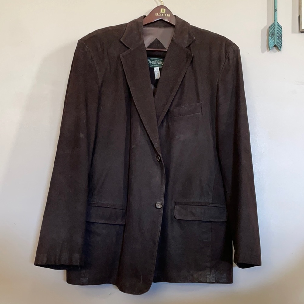 Genuine Leather Sports Coat